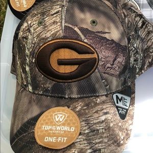 University of GA Camo Hat